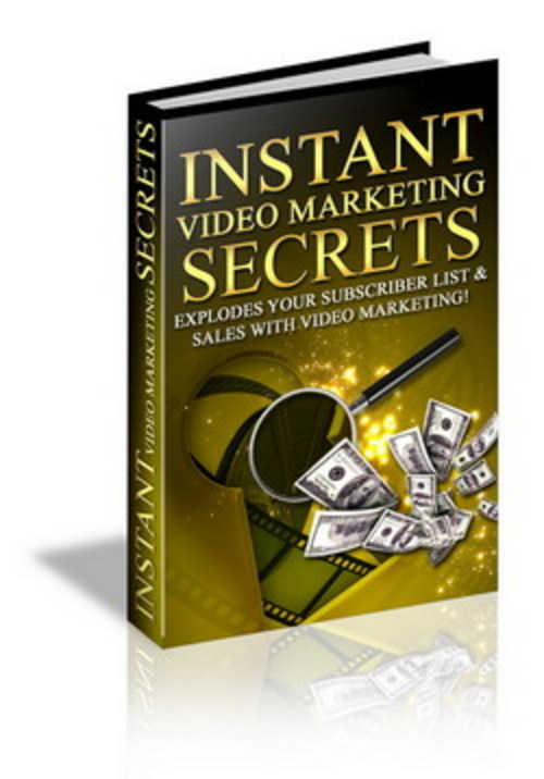 Product picture INSTANT VIDEO MARKETING SECRETS
